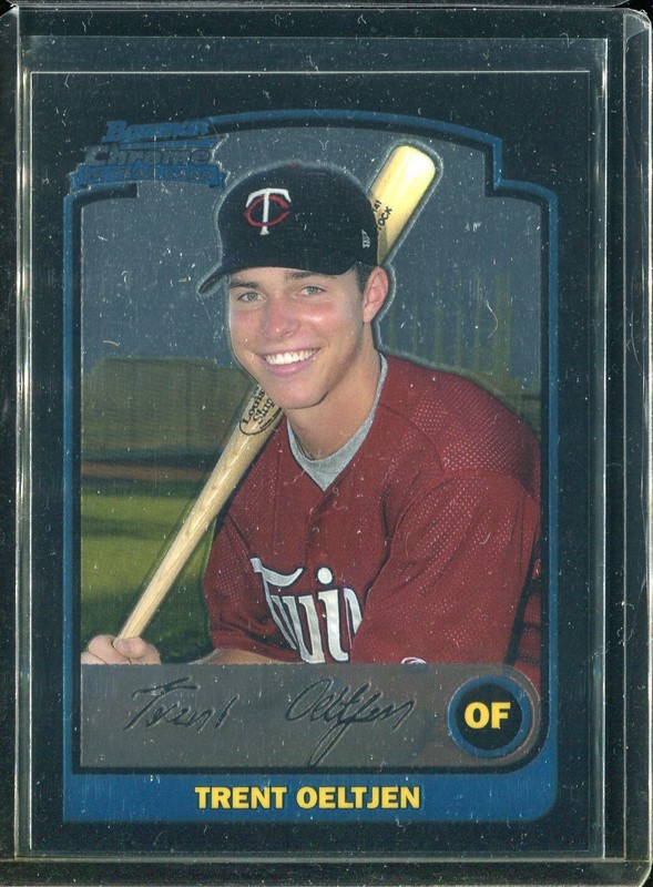 Trent Oeltjen 2003 Bowman Chrome  #273 