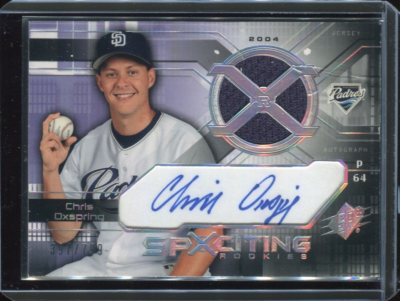 Chris Oxspring 2004 Upper Deck SPx #161 397/799
