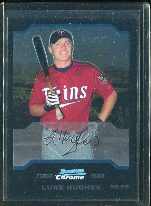 Luke Hughes 2004 Bowman Chrome  #241 