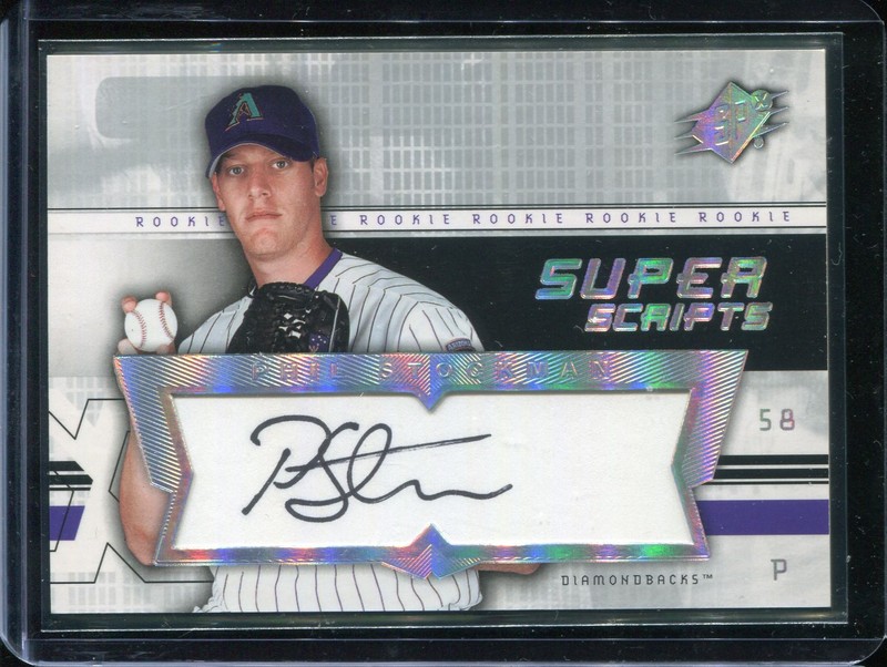 Phil Stockman 2004 Upper Deck SPx Super Scripts Rookie Autographs #SU-PS 