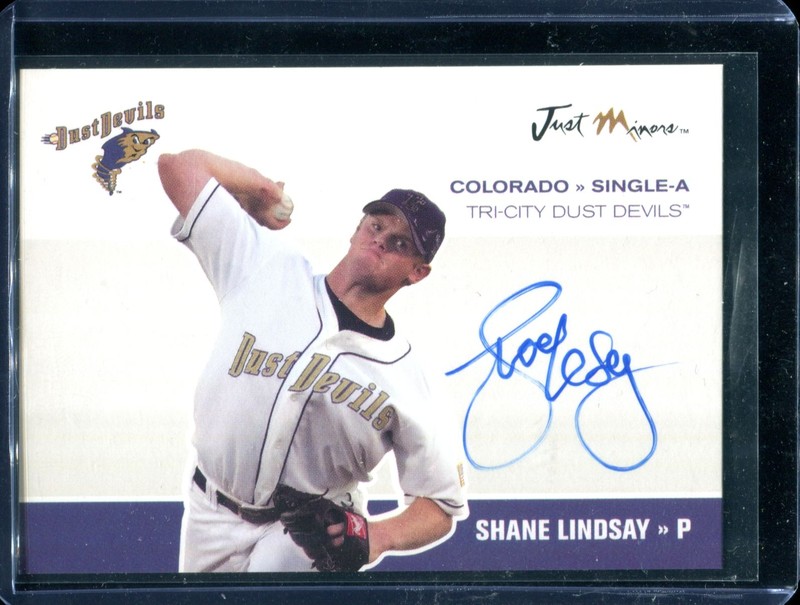 Shane Lindsay 2005 Justifiable Autographs  #52 