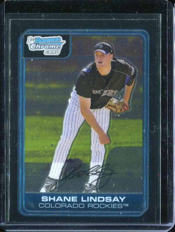 Shane Lindsay 2006 Bowman Chrome Prospects  #BC158 