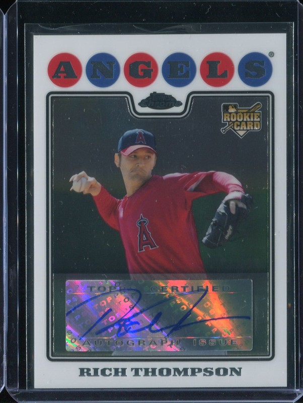 Rich Thompson 2008 Topps Chrome  #230 