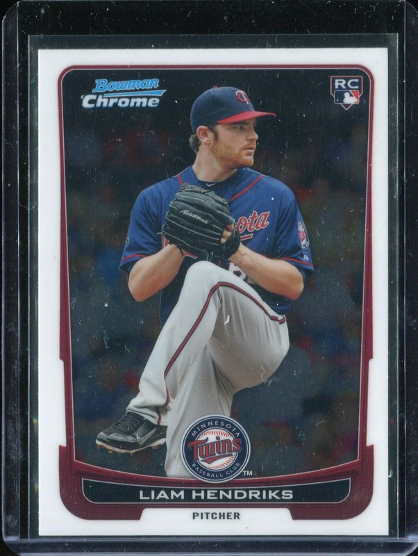 Liam Hendriks 2012 Bowman Chrome  #39 