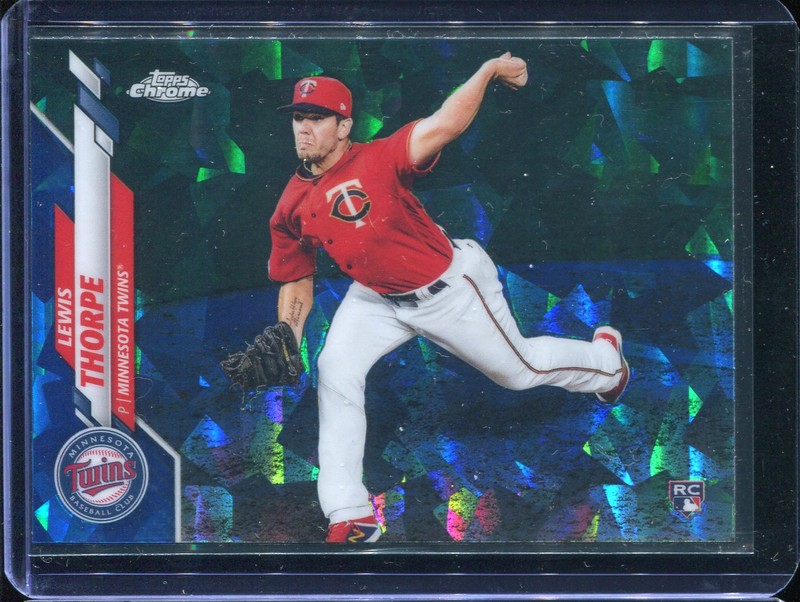 Lewis Thorpe 2020 Topps Chrome Sapphire  #97 