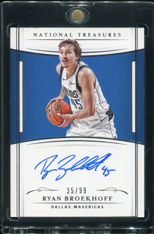 Ryan Broekhoff 2018 Panini National Treasures #158 34/99