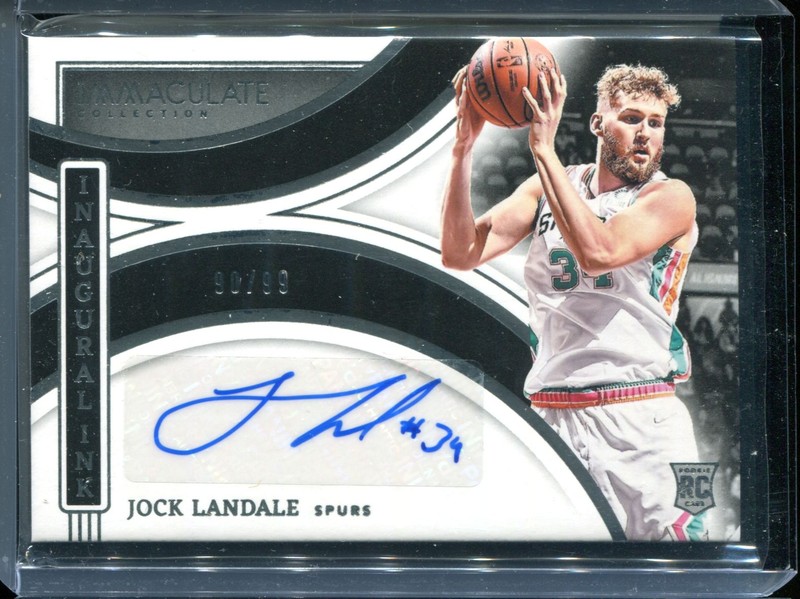 Jock Landale 2021 Immaculate Collection Inaugural Ink #15 