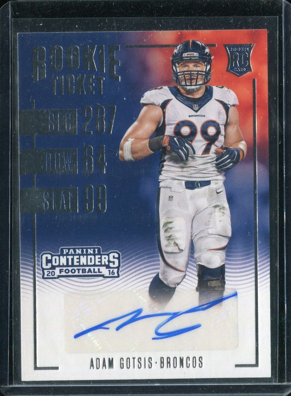 Adam Gotsis 2016 Panini Contenders  #160 