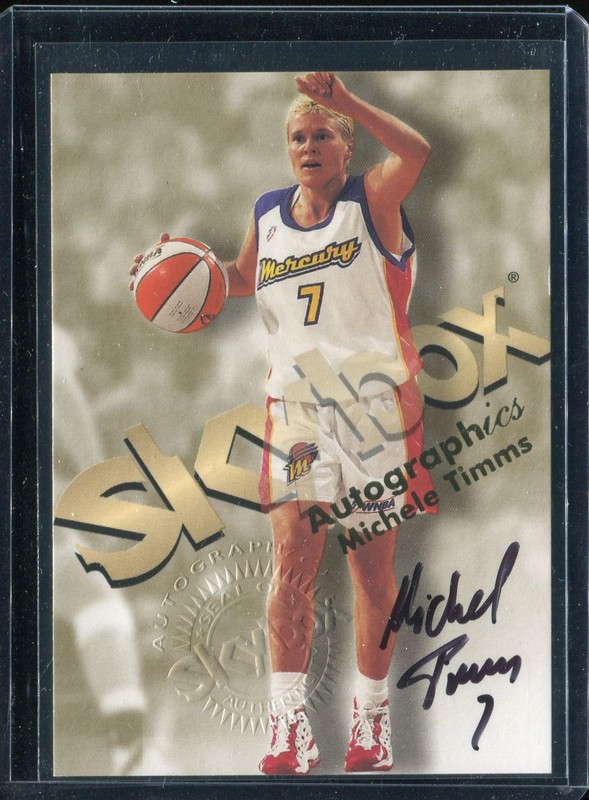 Michele Timms 1999 Hoops Autographics #111 