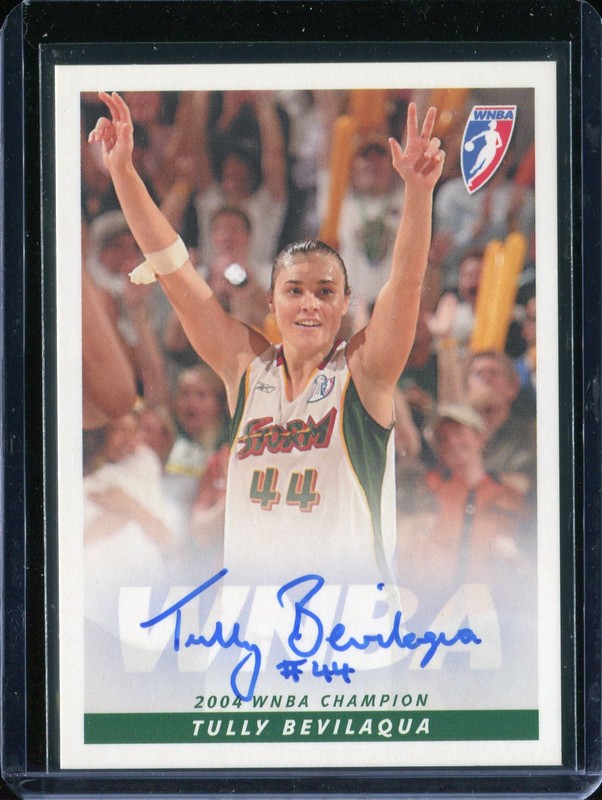 Tully Bevilaqua 2005 WNBA Autographs #TB 